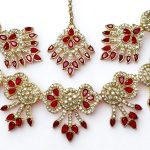 Kundan Style Necklace Set
