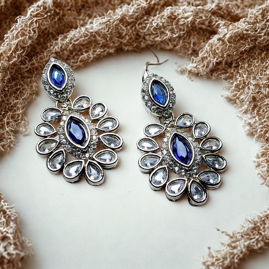 Blue Stone Earrings