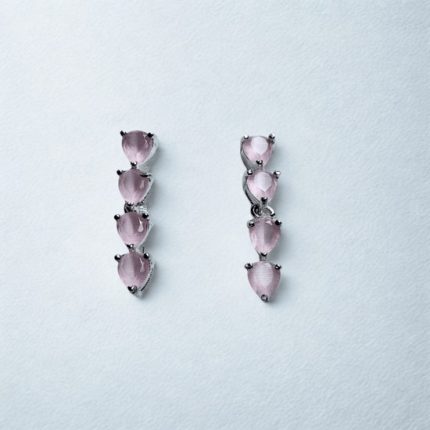 Teardrop Stone Earring Set